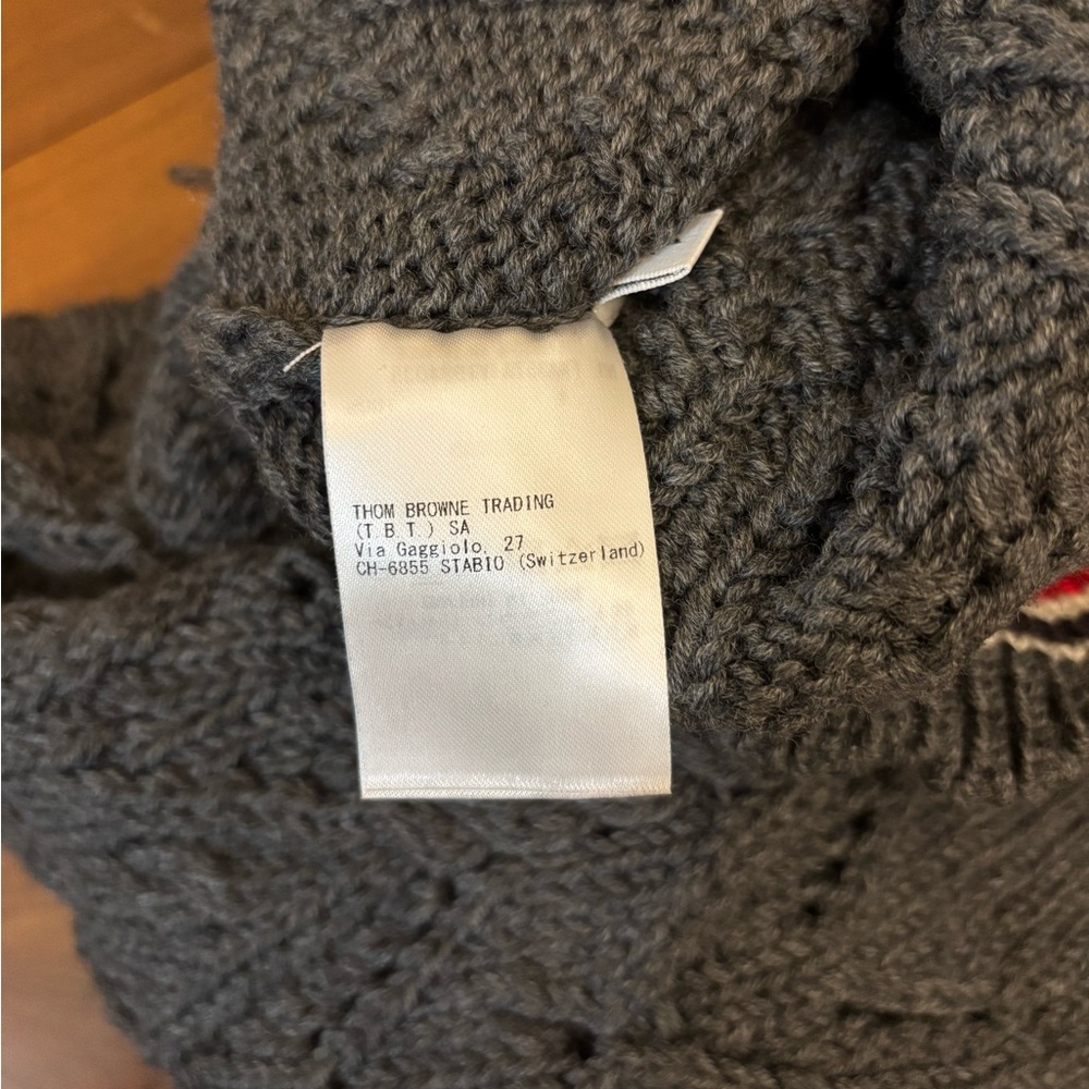 Thom Browne Gray Sweater - Picture 11 of 13